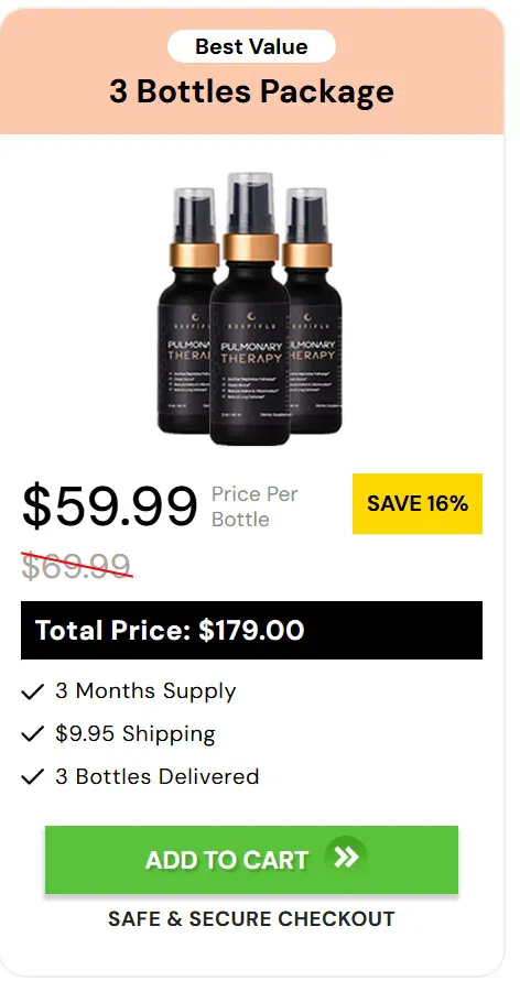 RespiFlo three bottles order